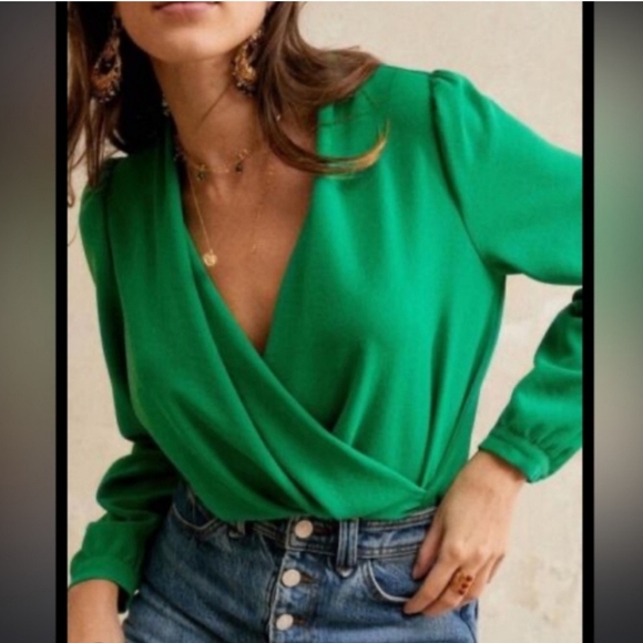 Sezane Abelia Blouse - Picture 2 of 4